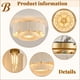 thumbnail image 2 of Ventilador De Techo De 20 Estilo Boho Tipo Fandelier Con Luz Y Control Remoto Dorado, 2 of 9