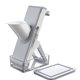 thumbnail image 1 of Cuatro en uno Slicer Seguro Multifuncional Dicer Máquina de corte comercial ajustable de acero inoxidable Chopper gris, 1 of 3