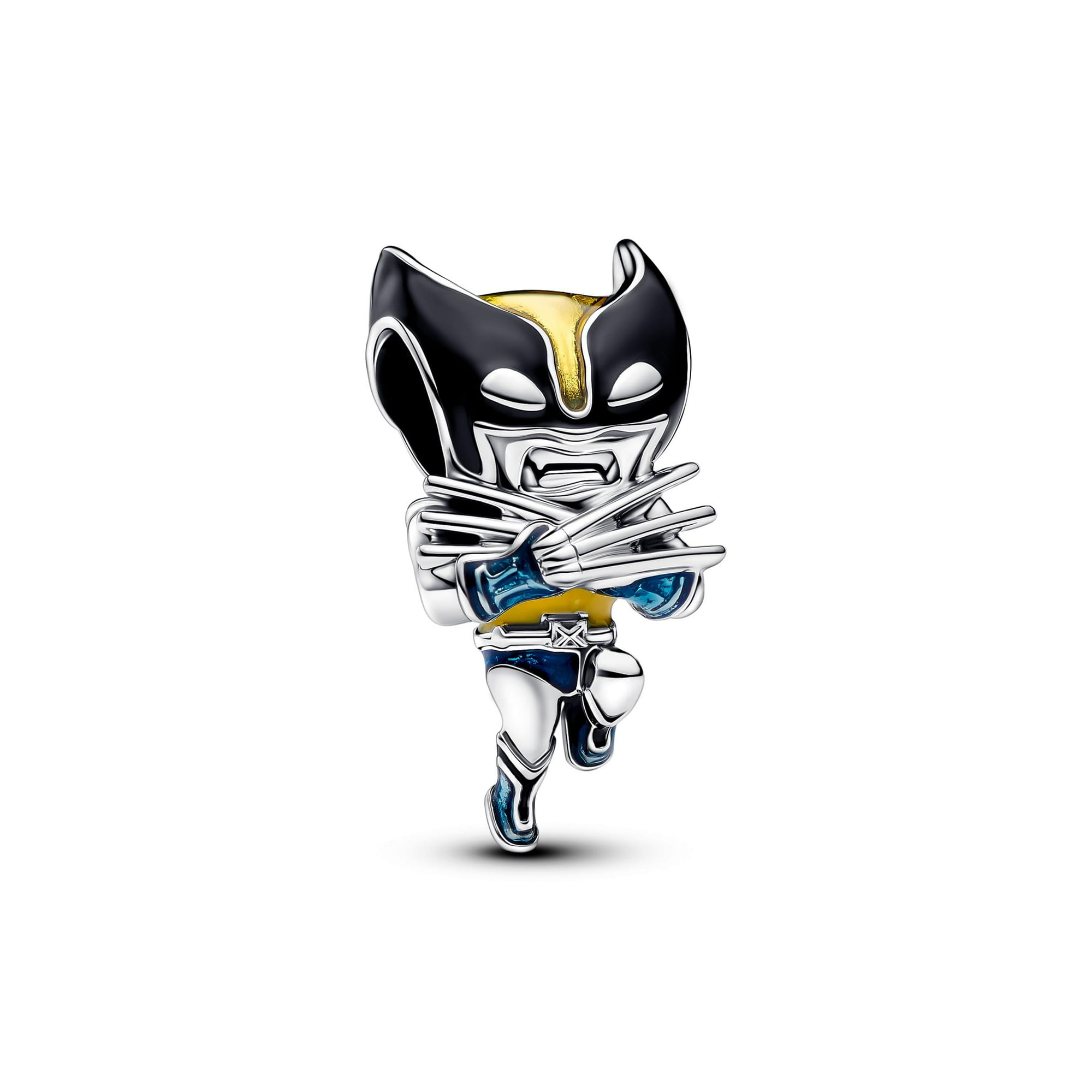 Charm Pandora Marvel Avengers Wolverine Plata Esterlina Multicolor