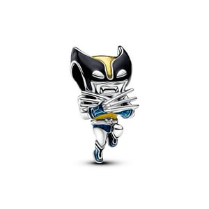 Charm Pandora Marvel Avengers Wolverine Plata Esterlina Multicolor