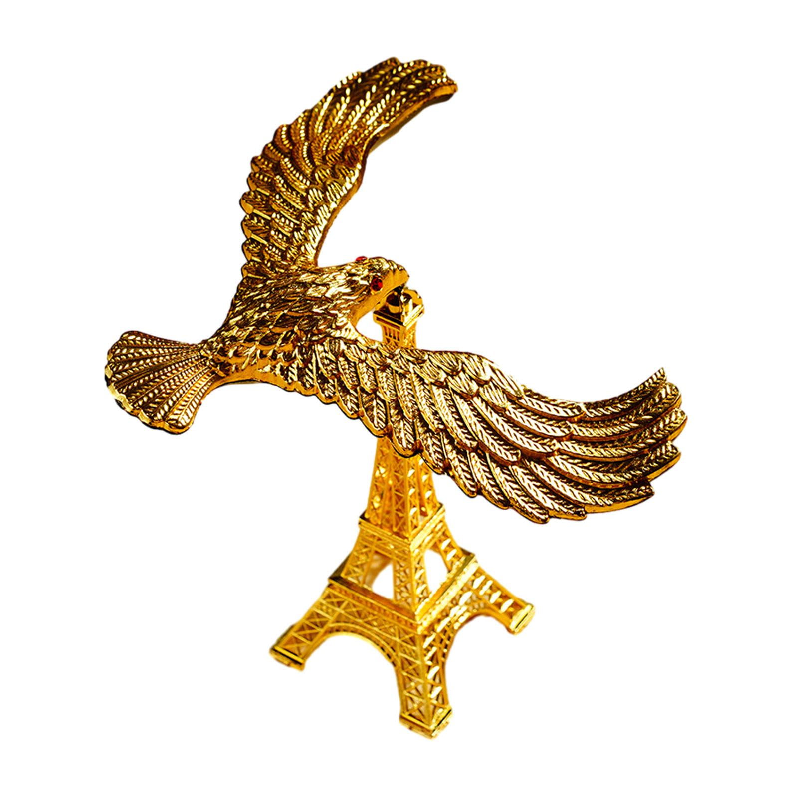 Magideal - Equilibrio Pájaro Águila Animal Artesanía Torre Creativo Estable Novedad Escritorio Juguete Autoequilibrio Gravedad Para Niños Jardín De Infantes Grande