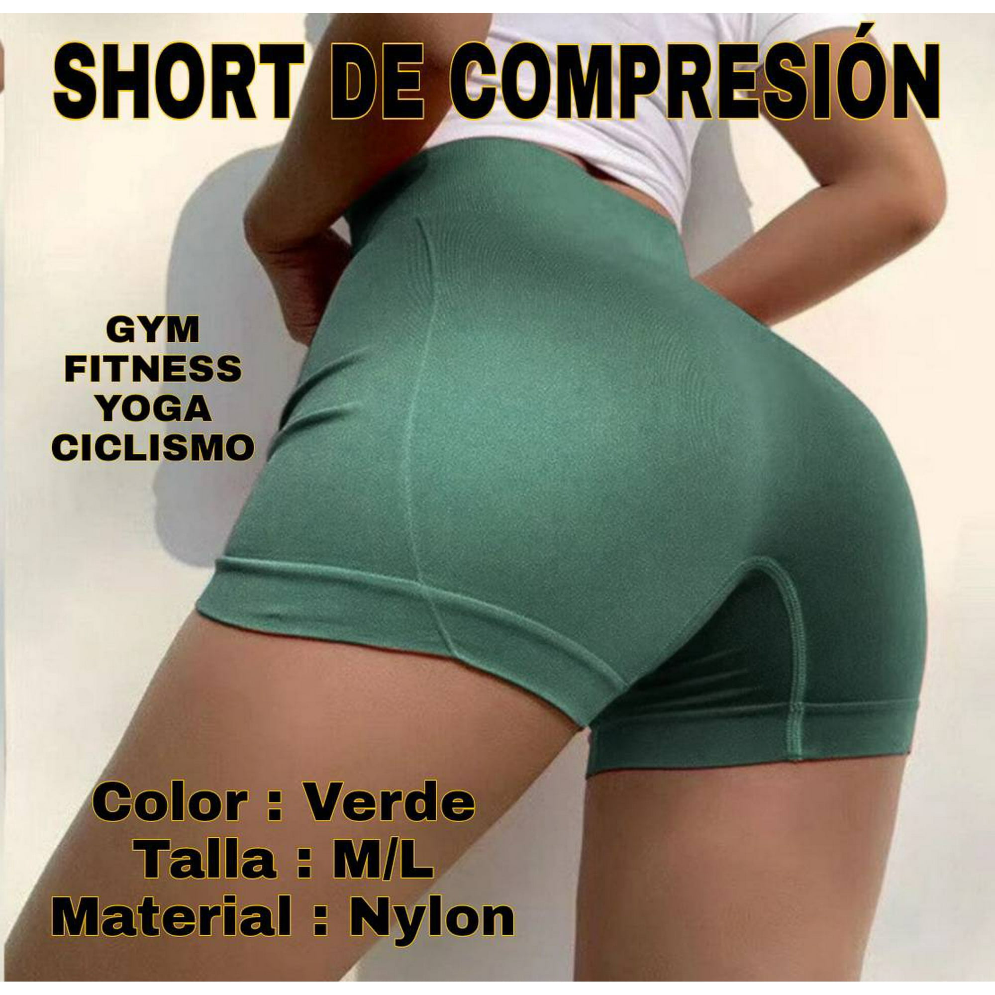 Mundo Eve - Short De Compresión Verde