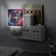 thumbnail image 5 of Lobo Galaxia Luz nocturna LED con sensor de anochecer a amanecer para dormitorio, baño, pasillo, escaleras - Lámpara LED nocturna de enchufe, 0.5W - 1 pieza, 5 of 6