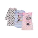 thumbnail image 1 of Paquete de 3 camisones Disney Minnie Mouse para niñas de 2 años, 1 of 4