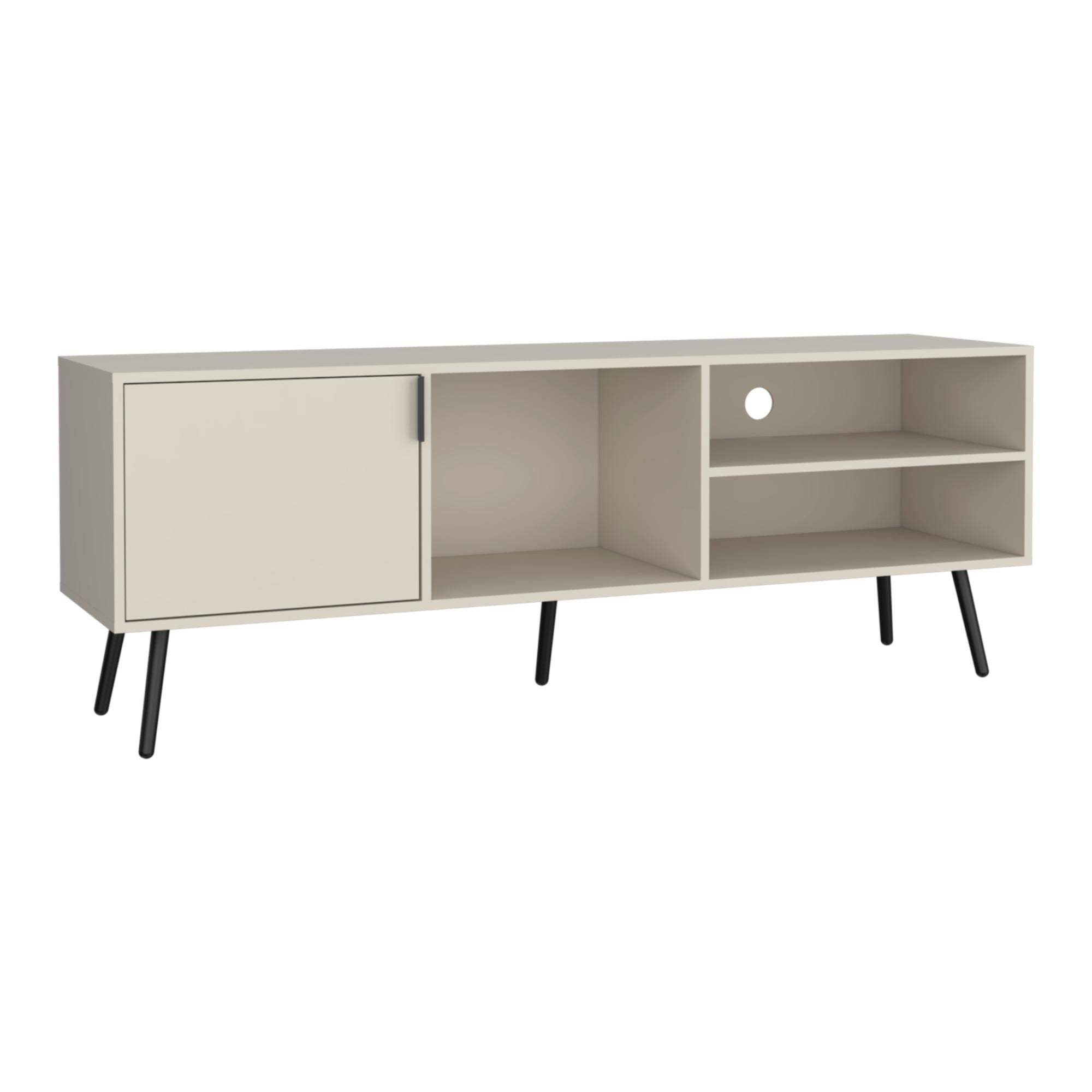 Tuhome - Rack Tv 65"" Vulcan 1 Puerta Abatible Capri