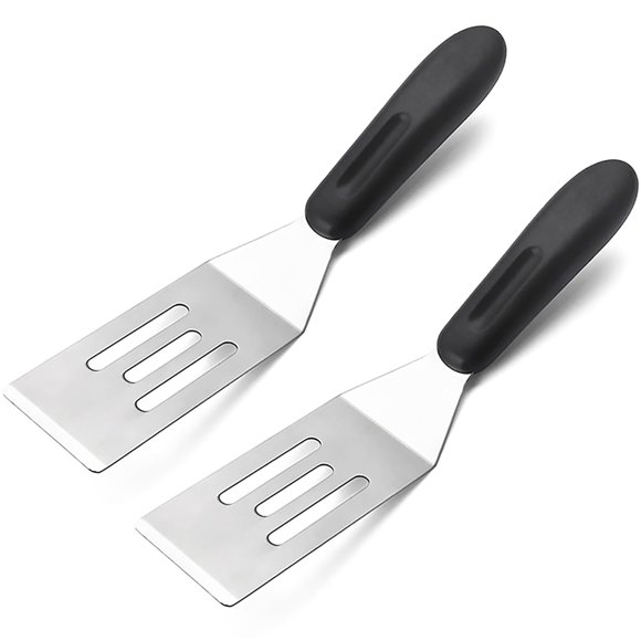 Kunovo Espátula Mini de Acero Inoxidable – Pack de 2