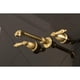 thumbnail image 2 of Grifo Kingston Brass English Country para montaje en pared, bañera romana, 2 of 5