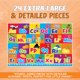 thumbnail image 2 of Rompecabezas Darice ABC 91 cm x 61 cm 24 piezas para niños de 3 años en adelante, 2 of 9