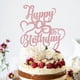 thumbnail image 4 of Decoración Para Tartas Con Purpurina En Oro Rosa Feliz 95 Cumpleaños, 4 of 8