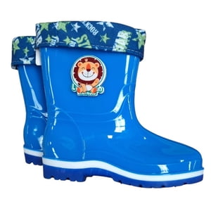 Vipnetwork - Bota Impermeable Infantil Azul N 23 (14.2Cm N° 28)