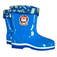 Vipnetwork - Bota Impermeable Infantil Azul N 29 (18.4Cm N° 34)