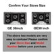 thumbnail image 4 of Protector de placa FanXm 76 cm para cocina de gas GE, 4 of 9