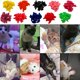 thumbnail image 4 of Protectores de uñas para gatos VICTHY talla mediana 100 piezas multicolor con pegamento, 4 of 7