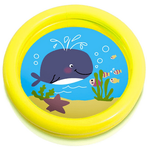 Piscina Inflable Infantil Intex Circular Para Bebés Amarilla