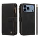 thumbnail image 2 of Funda Cartera iPhone 18 Pro Max con Ranuras y Cierre Magnético, Negro, 2 of 6