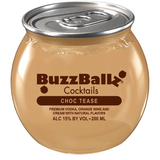 Cóctel Chocolate 15° Lata 200 ml Buzzballz