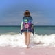 thumbnail image 2 of Solar Opposites Toalla de playa de secado rápido con diseño temático, regalo para mujeres y niñas, ideal para cumpleaños, fans, amantes de la música, uso en la playa o al aire libre, 78 × 160 cm, 2 of 6