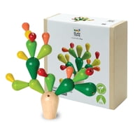 Juguete De Madera Balancing Cactus Plantoys Montessori Para Niños Mayores De 3 Años