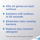 thumbnail image 2 of Limpiador desinfectante CloroxPro 4 en uno, lata de aerosol de 414 ml (paquete de 12), 2 of 9