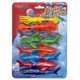 thumbnail image 5 of Set de juguetes de buceo en piscina Haktoys Underwater Torpedo para niños x8, 5 of 6
