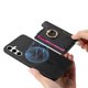 thumbnail image 2 of Funda Magnética para Samsung Galaxy S24 con Billetera y Anillo, Protector Resistente Negro, 2 of 5