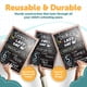 thumbnail image 5 of Tablero de escritura GSM Brands, doble cara, reutilizable, 23 x 34 cm, 5 of 8