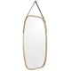 thumbnail image 1 of Espejo Rectangular Colgante Con Cuerda Cuero 65cm, 1 of 1