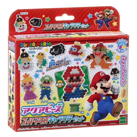 Aquabeads EPOCH Set adicional de cuentas de personajes de Super Mario