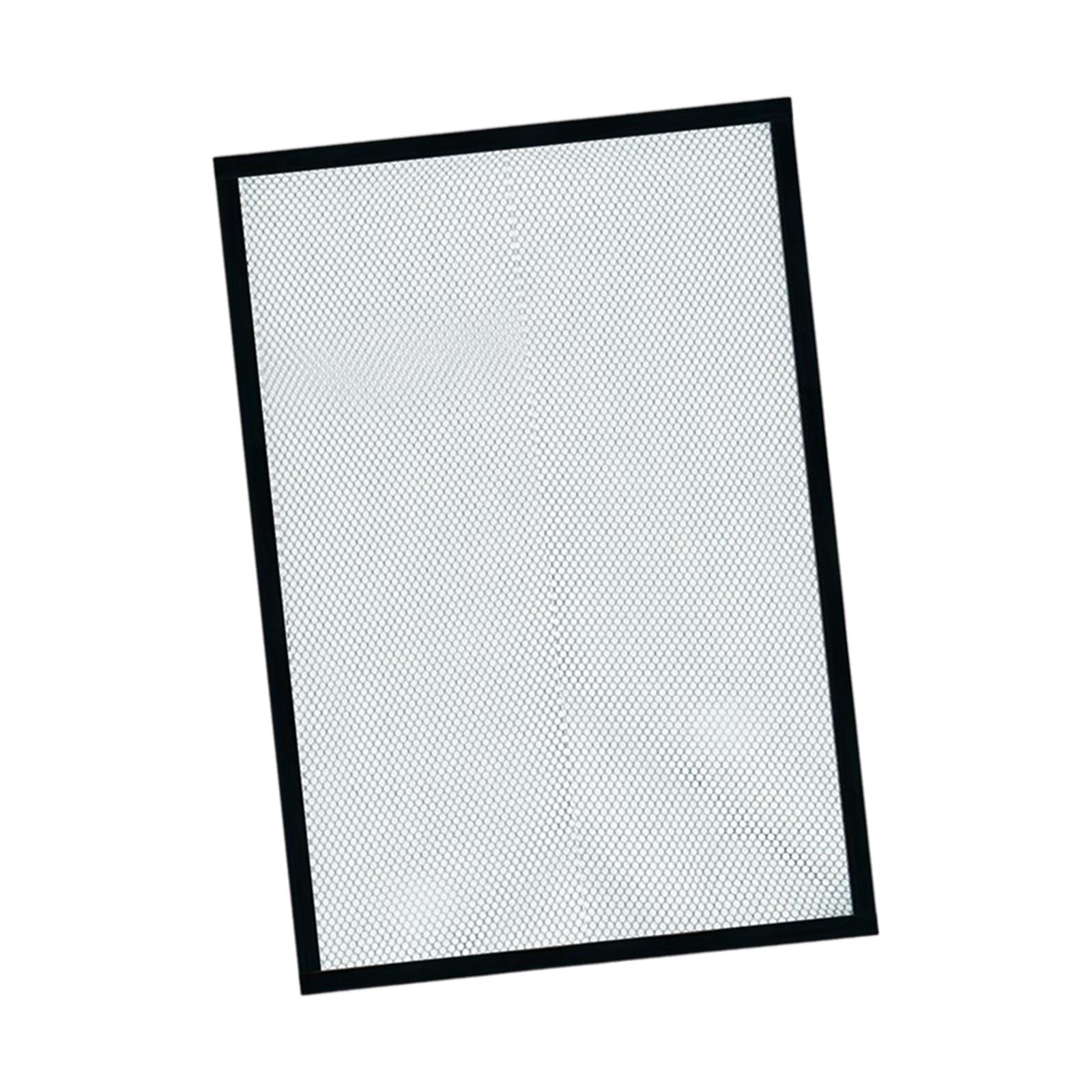 Magideal - Pantalla Acuario Red Malla Protector Cubierta Tanque Pecera Antisalto Poliéster Diy Montaje Fácil Adecuada Para Acuaristas Hogares Con Mascotas Acuáti 40X25Cm