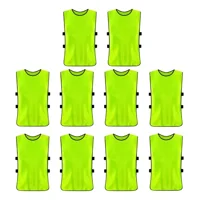 Linea Sport - Pack X10 Chalecos Deportivo Petos Multiuso Para Niños Futbol