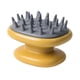 thumbnail image 3 of Ducha De Mano Cabello Cuero Cabelludo Champú Masajeador Cepillo Depurador De Cabeza Salón Amarillo, 3 of 5