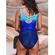 thumbnail image 4 of Traje De Baño Mujer Sport Criss Cross Azul Gloriahoon, 4 of 6
