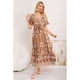 thumbnail image 1 of Maxi Vestido Largo Mujer Cruzado Diseño Casual Eventos 3363, 1 of 3