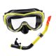 thumbnail image 1 of Conjunto De Snorkel, Máscara De Buceo Con Vista Amplia, Gafas De Natación, Gafas De Buceo Para Submarino, Amarillo Y Negro, 1 of 3