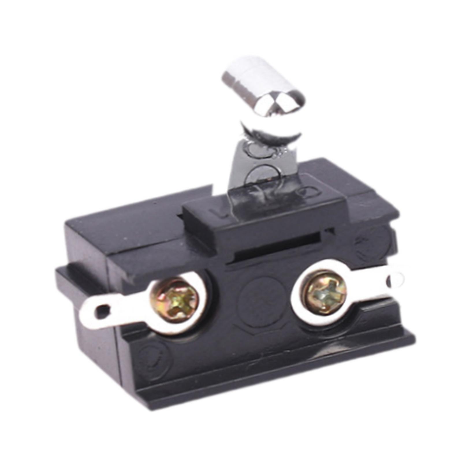 Ioensy - Interruptor De Encendido Universal Para Herramienta De Pinza Para El Cabello, Cortadora Y Recortadora Plateada.