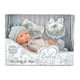 thumbnail image 1 of Juguete Muñeca Realista 30cm Silicona Vestido Azul Infantil, 1 of 2