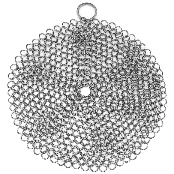 Estropajo TOPULORS 18 cm de Malla de Acero Inoxidable