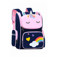 Mochila De Unicornio Azul Marino
