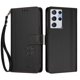 thumbnail image 3 of Funda Cartera Trébol para Samsung Galaxy S21 Ultra con Ranuras Tarjetas y Carga Inalámbrica Negro, 3 of 6