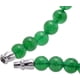 thumbnail image 5 of Collar de cuentas de calcedonia verde esmeralda para mujer, de 6 a 14 mm, 45 cm (18 pulgadas), piedra preciosa de calcedonia., 5 of 7