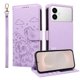 thumbnail image 2 of Funda Cartera para Samsung Galaxy S26 Edge Perro Cachorro Grabado con Tarjetas Soporte Correa Morado, 2 of 6