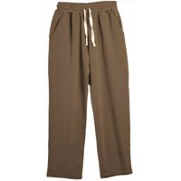 Likeshop - Pantalón Mujer Recto Casual Primavera Verano Algodón Tiro Alto 318