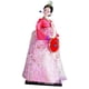 thumbnail image 1 of Figura De Geisha Coreana De 12 Pulgadas, Mu?ecas Hanbok De Pie, Figuras De Se?ora En Miniatura, Color Rosa, 1 of 5