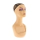 thumbnail image 4 of Cabeza de Maniquí Femenino con Tapa de Red Altura 48 Cm Multipropósito Ligero Pero Resistente Realista para Hacer Exhibiciones, Peinados, Anteojos, Co , Estilo f, 4 of 5