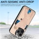 thumbnail image 5 of Funda Resistente para iPhone 15 Pro con Tarjetero y Soporte, Diseño Magnético Blanco, 5 of 5