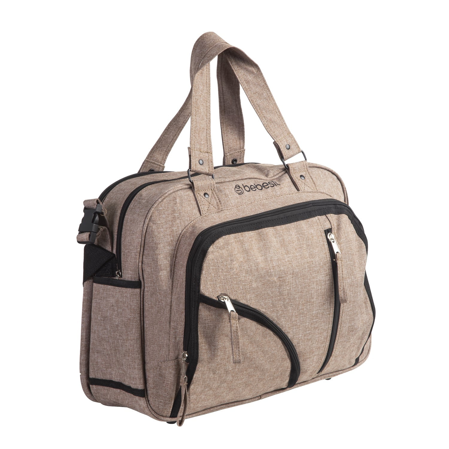 Bolso Maternal Mudador Pañalera Melange Beige