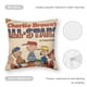 thumbnail image 5 of Las Estrellas de Charlie Brown Fundas de almohada de terciopelo con tema, regalos de funda de almohada, decoración para el hogar, cojín de lanzar, regalo de cumpleaños para fans y parejas.40*40cm., 5 of 6