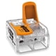 thumbnail image 2 of Conectores de cable WAGO 221-612, palancas y tuercas 10-20 AWG, paquete de 50, 2 of 5