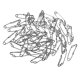thumbnail image 4 of Clip De Palangre De Línea Larga De Acero Inoxidable De 50 Piezas Para Pescar Pargo O Tiburón, 4 of 5