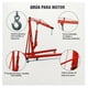 thumbnail image 5 of Tecle Grua Pluma Para Sacar Motores 2 Toneladas Hidraulica Rojo, 5 of 5
